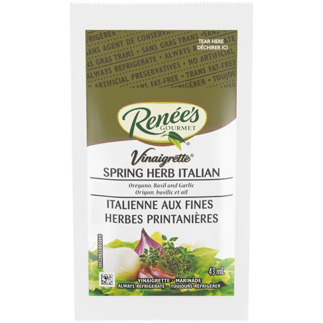 DRESSING SPRING HERB ITALIAN VINAIGRETTE POUCH IND